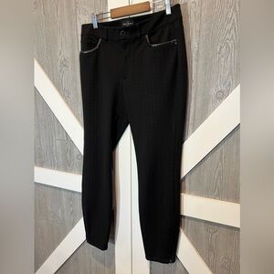 BAG292. White House Black Market Mid-Rise Velvet Skinny Jeans 4